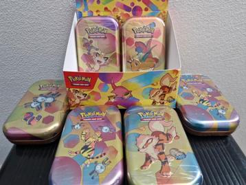 6x Pokémon 151 Scarlet & Violet Mini tin  beschikbaar voor biedingen