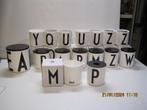 design letters arne jacobsen porselein nieuw (293), Overige typen, Nieuw, Ophalen of Verzenden, Overige stijlen