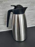 RVS Isoleerkan dubbelwandig thermoskan1 liter als nieuw!!, Huis en Inrichting, Keuken | Keukenbenodigdheden, Ophalen of Verzenden