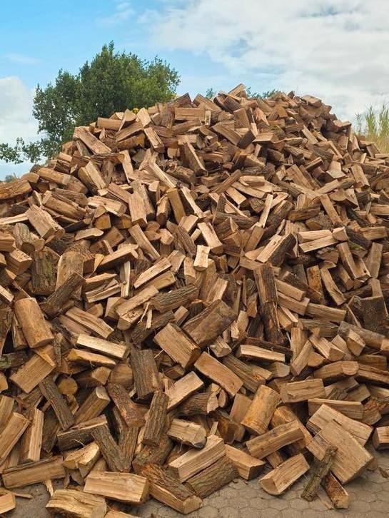 Vrachtwagen Openhaardhout eik, beuk, mix, berk losgestort, Tuin en Terras, Haardhout, 6 m³ of meer, Ophalen of Verzenden