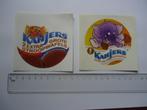 sticker oud Stroopwafels koek Breggen vd tilburg strip 2x --, Verzenden, Zo goed als nieuw, Bedrijf of Vereniging