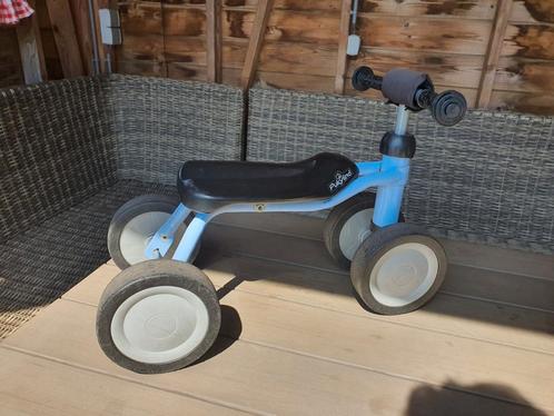 Puky(lino) 4 wiel loopfiets lichtblauw, Kinderen en Baby's, Speelgoed | Buiten | Voertuigen en Loopfietsen, Gebruikt, Loopfiets