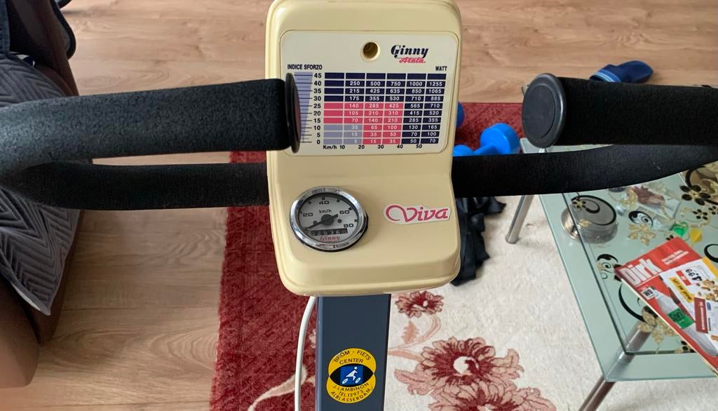 Hometrainer - Prima voor conditie!, Ophalen, Kunststof, Gebruikt, Benen