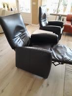 2 relaxstoelen, Huis en Inrichting, Fauteuils, Ophalen, Strak, Gebruikt, 50 tot 75 cm