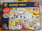 Jan van Haasteren De Droste fabriek 1000 stukjes, Hobby en Vrije tijd, Denksport en Puzzels, Ophalen, 500 t/m 1500 stukjes, Gebruikt
