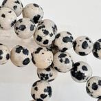Streng  Dalmatiër Jaspis edelsteen kralen 6 mm, Ophalen, Zo goed als nieuw, Kraal