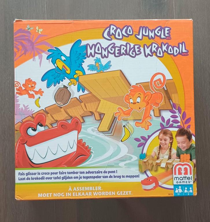 Spel 'Croco Jungle - Hongerige krokodil', Hobby en Vrije tijd, Gezelschapsspellen | Overige, Gebruikt, Ophalen of Verzenden
