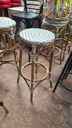 51 terras krukken alu/bamboo met wicker eventueel + stoelen, 5 krukken of meer, Ophalen of Verzenden, Zo goed als nieuw