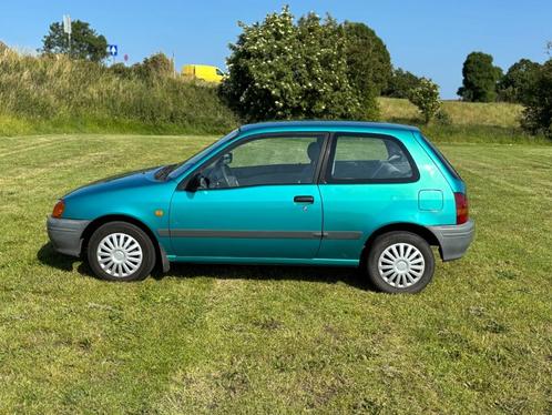 Toyota Starlet 1.3 16V 1997 Groen, Auto's, Toyota, Particulier, Starlet, Bluetooth, Elektrische ramen, Benzine, Hatchback, Handgeschakeld