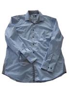 Hugo boss blouse overhemd blauw slim fit xl, Blauw, Halswijdte 43/44 (XL), Ophalen of Verzenden, Hugo Boss