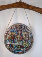 Glas in lood raamhanger - Het Laatste Avondmaal, Ophalen of Verzenden