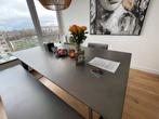 betonnen eettafel, Huis en Inrichting, Tafels | Eettafels, Ophalen, Gebruikt, Overige materialen, 50 tot 100 cm