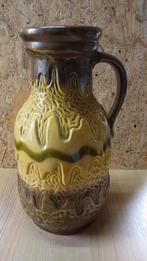 mooie oorvaas in twee kleuren (45 cm hoog), Gebruikt, Overige kleuren, Aardewerk of Porselein, Ophalen of Verzenden