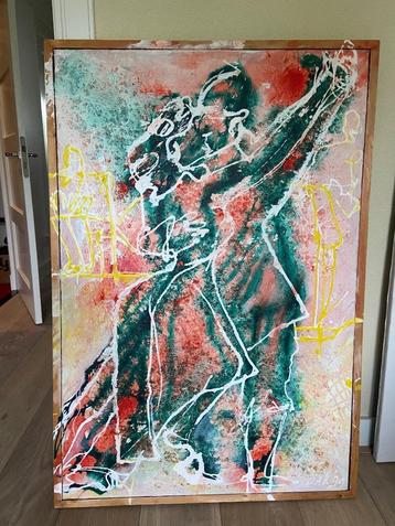 Schilderij op linnen beschikbaar voor biedingen