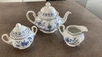 Origineel Zwiebelmuster theepot, suikerpot, melkkannetje, Antiek en Kunst, Antiek | Servies compleet, Ophalen
