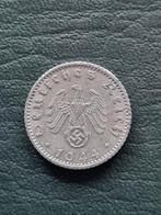 Duitsland 50 reichspfennig 1944 F met hakenkruis, Ophalen of Verzenden, Duitsland