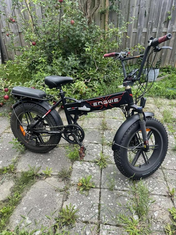 Engwe EP-2 Fatbike, Fietsen en Brommers, Elektrische fietsen, Gebruikt, Overige merken, Minder dan 47 cm, 30 tot 50 km per accu