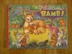 Plaatjesalbum Bambi Walt Disney, uitgave Margriet, jaren 50, Gelezen, Ophalen of Verzenden, Plaatjesalbum