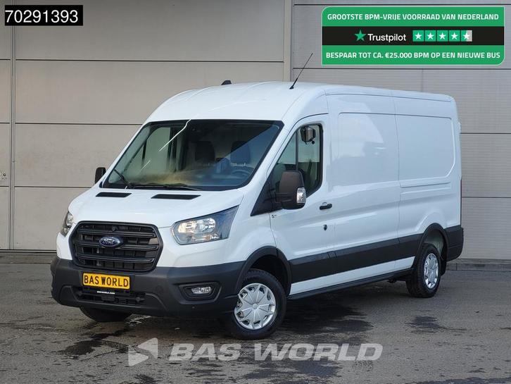 Ford Transit 130pk L3H2 Nieuw! Airco Cruise Trend L3 12m3 Ai, Auto's, Bestelauto's, Bedrijf, Te koop, Airconditioning, Centrale vergrendeling