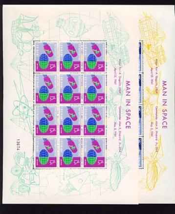Suriname Luchtpost V33/34 postfris Rode Kruis 1961 beschikbaar voor biedingen