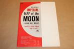 Rand McNally Imperial Map of the Moon - 1969, Ophalen of Verzenden, Zo goed als nieuw, 1800 tot 2000, Landkaart