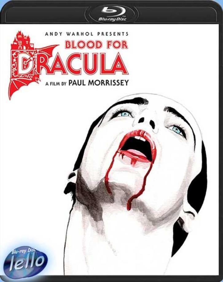 Blu-ray: Blood for Dracula (1974 Joe Dallesandro) US nietNLO, Cd's en Dvd's, Blu-ray, Nieuw in verpakking, Horror, Ophalen of Verzenden