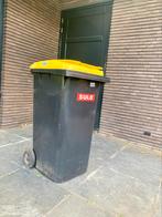 Afvalcontainer grijs/geel 240 liter - gratis af te halen, Kunststof, 40 liter of meer, Gebruikt, Ophalen