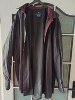 Zwart (met bordeauxrood) overhemd / blouse, maat 3XL, 47-48, Zwart, Zo goed als nieuw, Overige halswijdtes, C&A