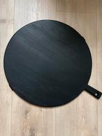 Decoratief Dienblad - Zwart Hout, Huis en Inrichting, Woonaccessoires | Dienbladen, Ophalen, Zo goed als nieuw, Rond, Hout