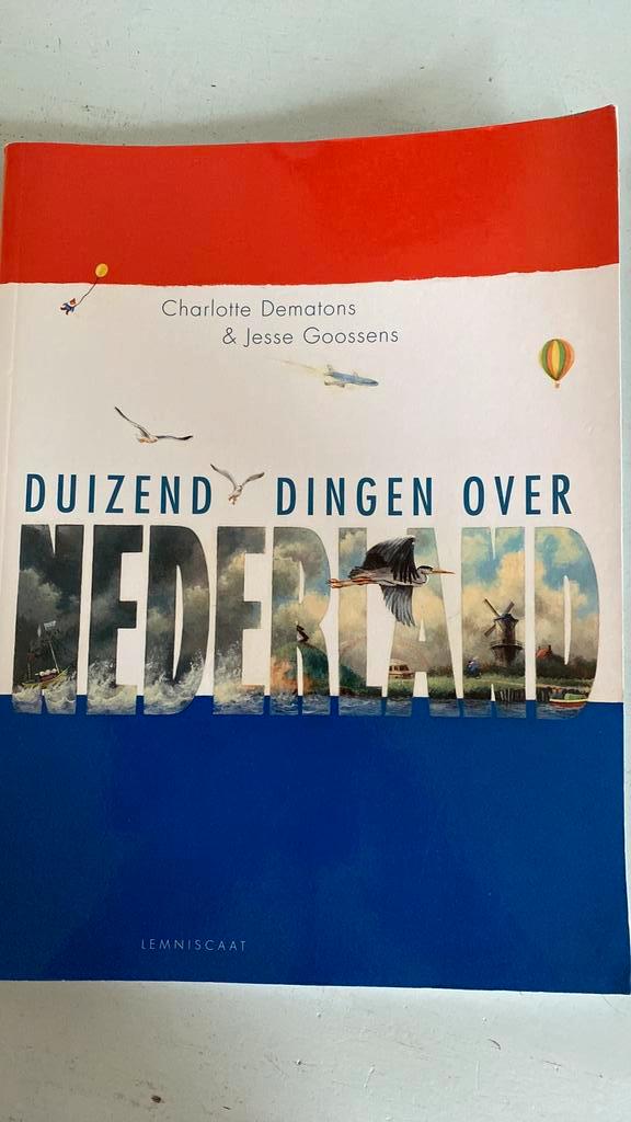 Jesse Goossens - Duizend dingen over Nederland, Boeken, Kinderboeken | Jeugd | onder 10 jaar, Zo goed als nieuw, Fictie algemeen