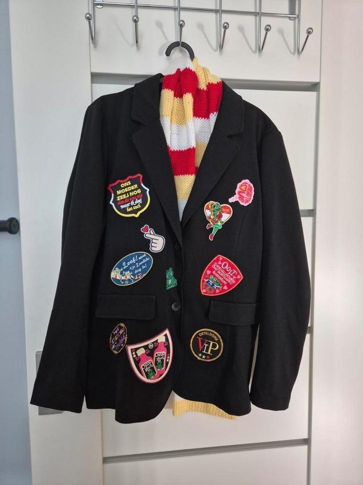 Carnaval jasje oeteldonk jas, Kleding | Dames, Carnavalskleding en Feestkleding, Zo goed als nieuw, Kleding, Carnaval, Ophalen of Verzenden
