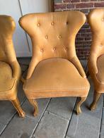 Eetkamer stoelen River woods leer set van 5 st, Huis en Inrichting, Stoelen, Ophalen, Gebruikt, Overige kleuren, Info@debommel.com