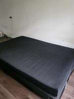 Bed 140 x 200, Ophalen, Gebruikt, Zwart, Tweepersoons