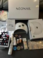 Neonail set met lamp meeste dingen zijn niet gebruikt, Ophalen of Verzenden, Zo goed als nieuw