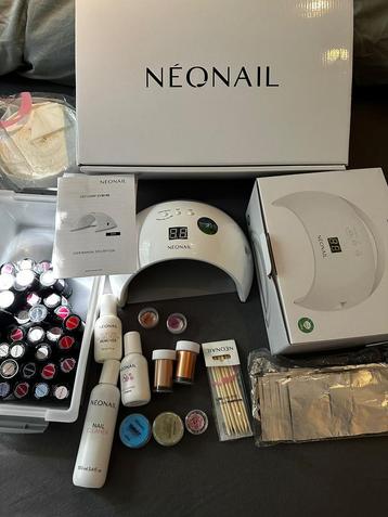 Neonail set met lamp meeste dingen zijn niet gebruikt beschikbaar voor biedingen