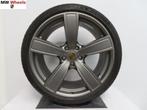 Originele Porsche Cayenne Coupe 22 inch velgen zomerbanden, Gebruikt, 285 mm, Banden en Velgen, Overige maten