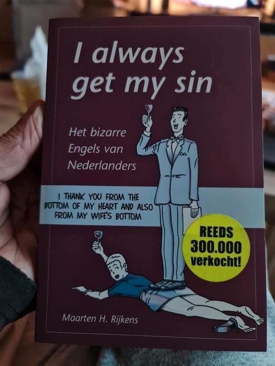 M.H. Rijkens - I always get my sin deel 1 en 2, Boeken, Wetenschap, Zo goed als nieuw, Sociale wetenschap, Ophalen of Verzenden