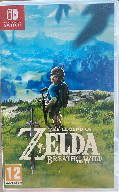 The Legend of Zelda: Breath of the Wild, Spelcomputers en Games, Games | Nintendo Switch, Zo goed als nieuw, Overige genres, 1 speler