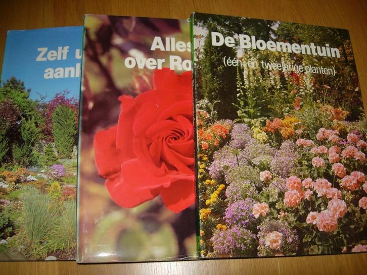 Te koop::boeken over tuinieren & verzorging van kamerplanten, Boeken, Wonen en Tuinieren, Zo goed als nieuw, Tuinieren en Tuinplanten