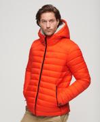 NIEUW - Gewatteerde SuperDry Fuji Sport jas met capuchon XL, Nieuw, Oranje, Ophalen of Verzenden, Maat 56/58 (XL)