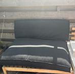2 dikke zwarte/ antraciet lounge kussen, pallet kussens, Tuin en Terras, Tuinbanken, Ophalen, Nieuw