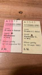 Treinkaartje Feyenoord express, Verzamelen, Spoorwegen en Tramwegen, Ophalen of Verzenden, Zo goed als nieuw, Bus of Metro, Overige typen