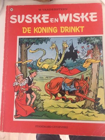 Suske en Wiske 105 de koning drinkt. 1976 beschikbaar voor biedingen