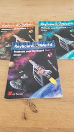 Keyboard world lesboeken 1, 2 en 3, Boeken, Ophalen of Verzenden, Gelezen, M. Merkies; W. Aukema
