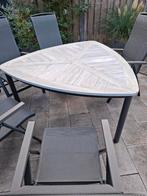 Tuinstel, Tuin en Terras, Tuinsets en Loungesets, Ophalen, Aluminium, Zo goed als nieuw, Tuinset