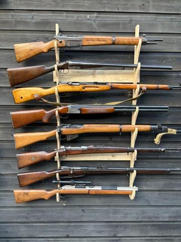 Wand rek T.B.V Geweer, Zwartkruit, Airsoft, Jacht, hengel beschikbaar voor biedingen