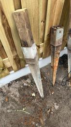 Gaaspaneel, tuinpalen & paalhouders, Ophalen of Verzenden, Gebruikt, IJzer, Gaashekwerk