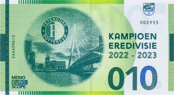  Nederland 0 Eurobiljet Kampioenschap Feyenoord 2023 beschikbaar voor biedingen