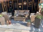 Lounge set, Tuin en Terras, Ophalen, 5 zitplaatsen, Kunststof, Bank