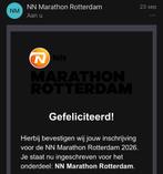 Ticket marathon Rotterdam 2026, Eén persoon